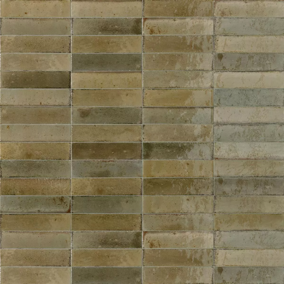 Wall Tiles Laguna Glossy Waved Beige 6x24cm