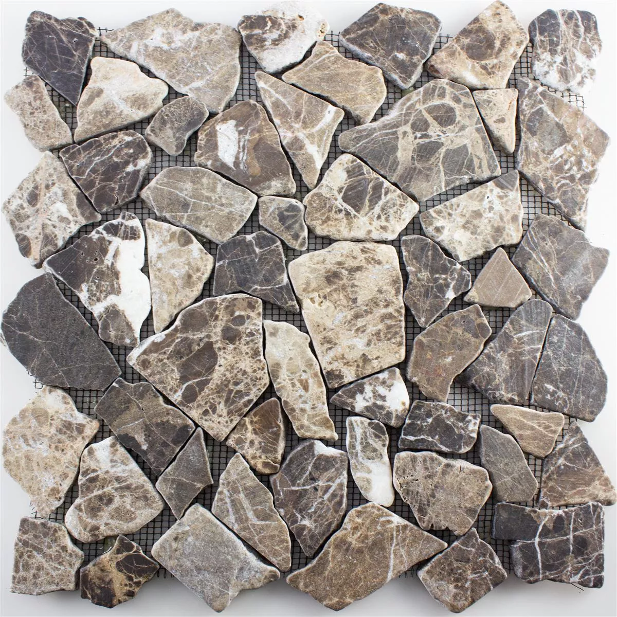 Sample Marble Broken Natural Stone Tiles Poseidon Castanao