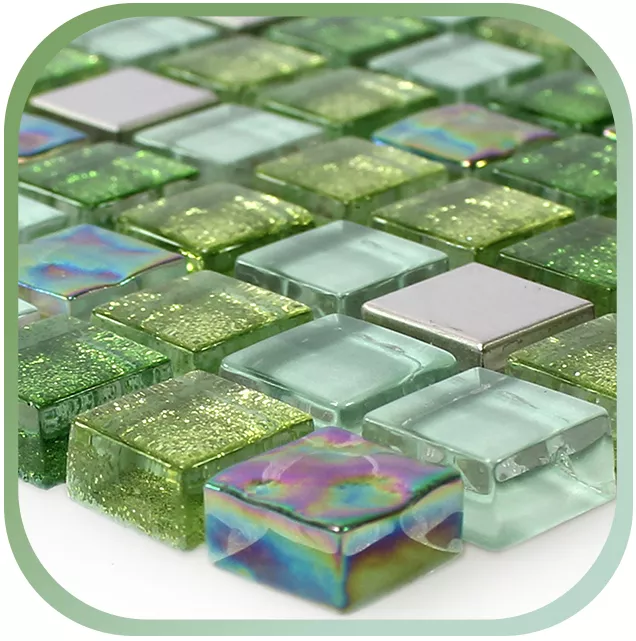 Glass Metal Mosaic Glass Metal Mosaic