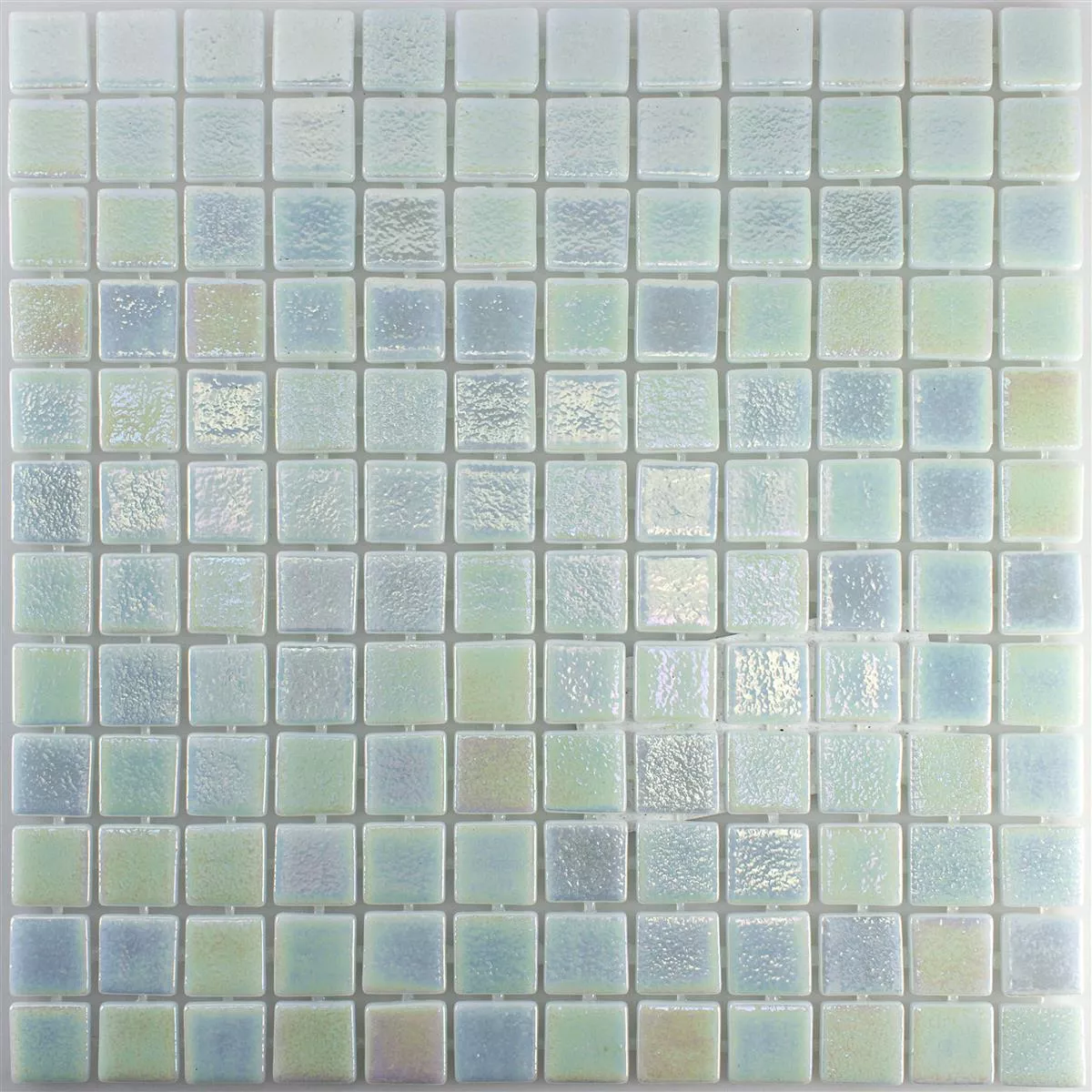 Sample Glass Swimming Pool Mosaic McNeal Blanc 25
