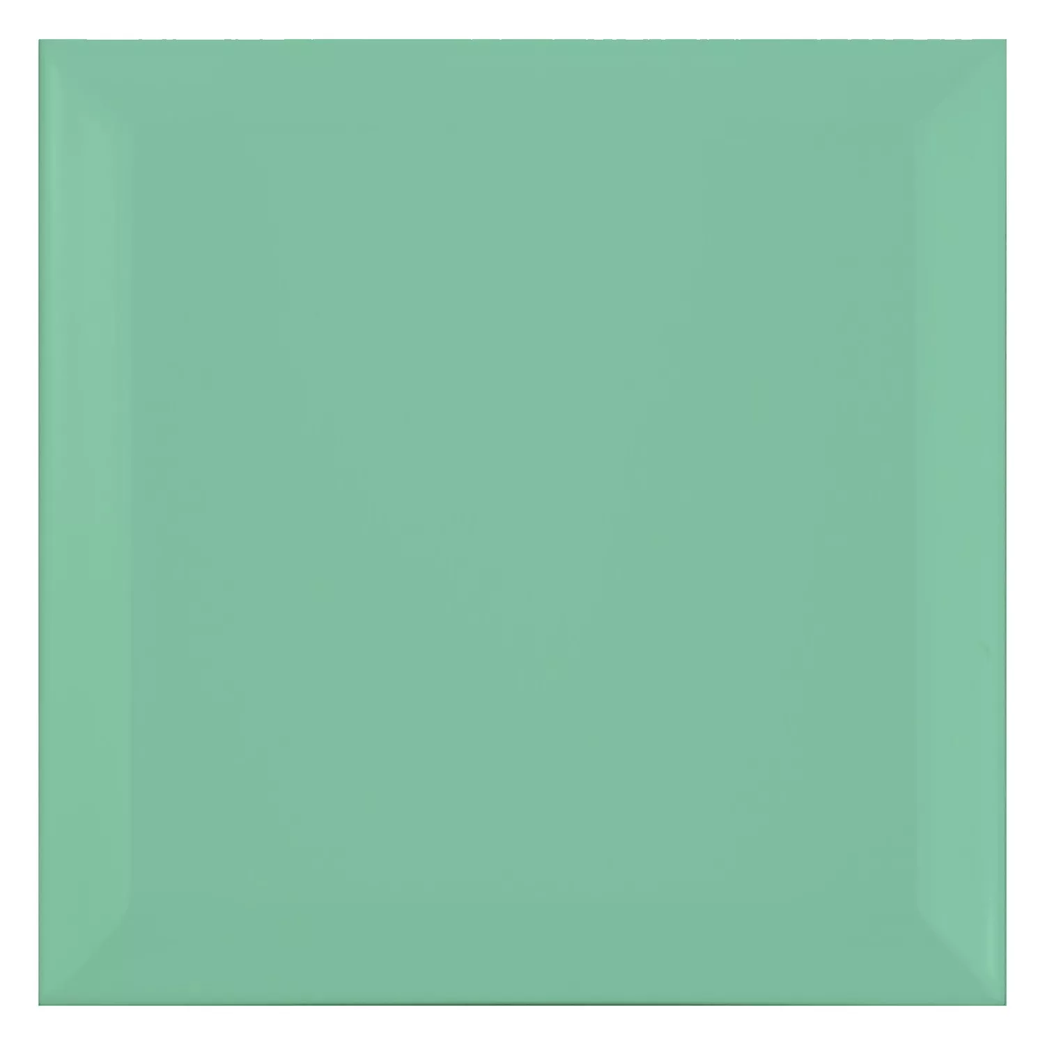 Metro tile Green Mat 15x15 cm Facet Eris Manzana