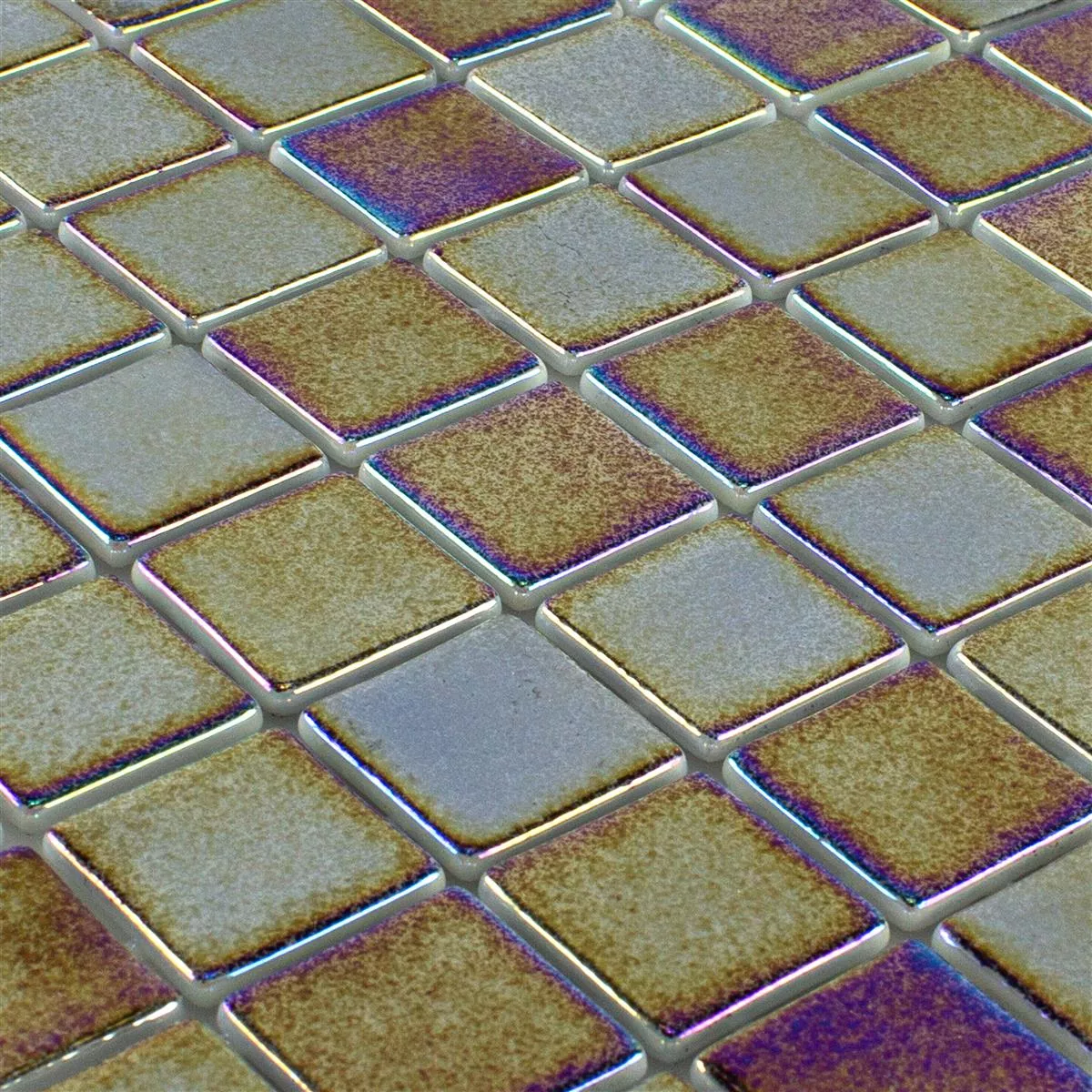 Sample Glass Swimming Pool Mosaic McNeal Petrol 38