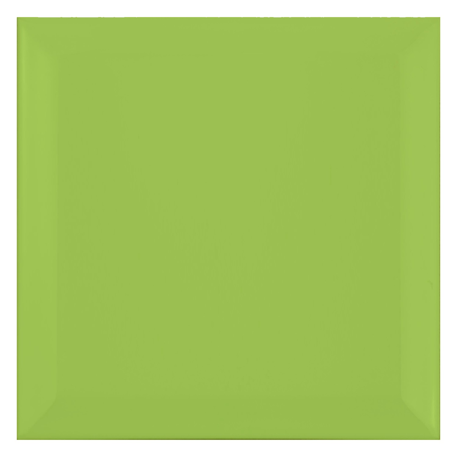 Metro tile Green Mat 15x15 cm Facet Eris Oasis
