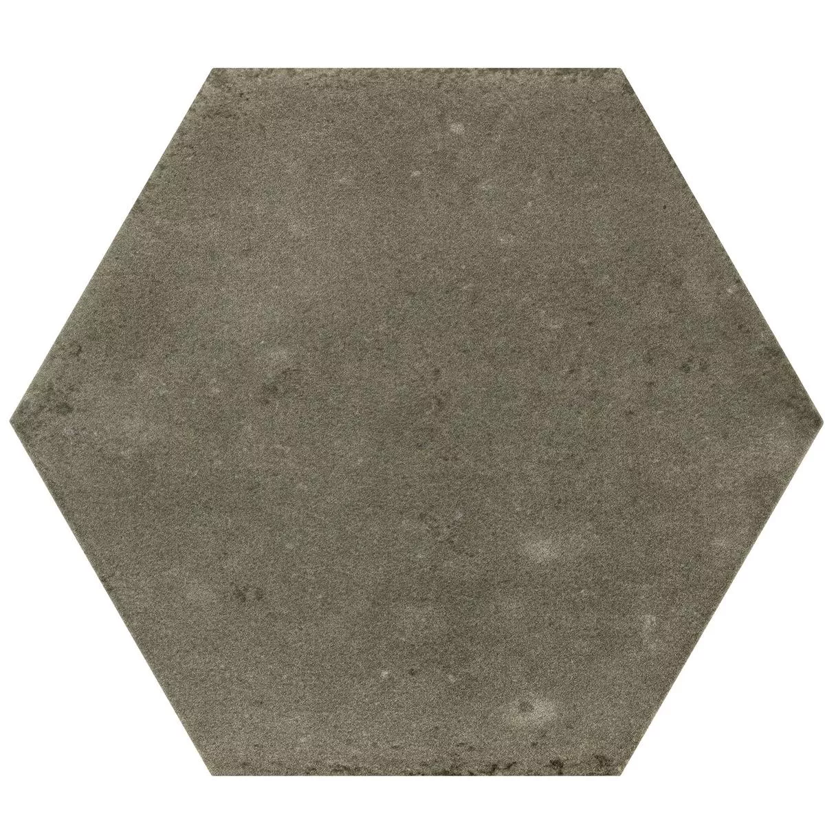 Floor Tiles Arosa Mat Hexagon Braun17,3x15cm