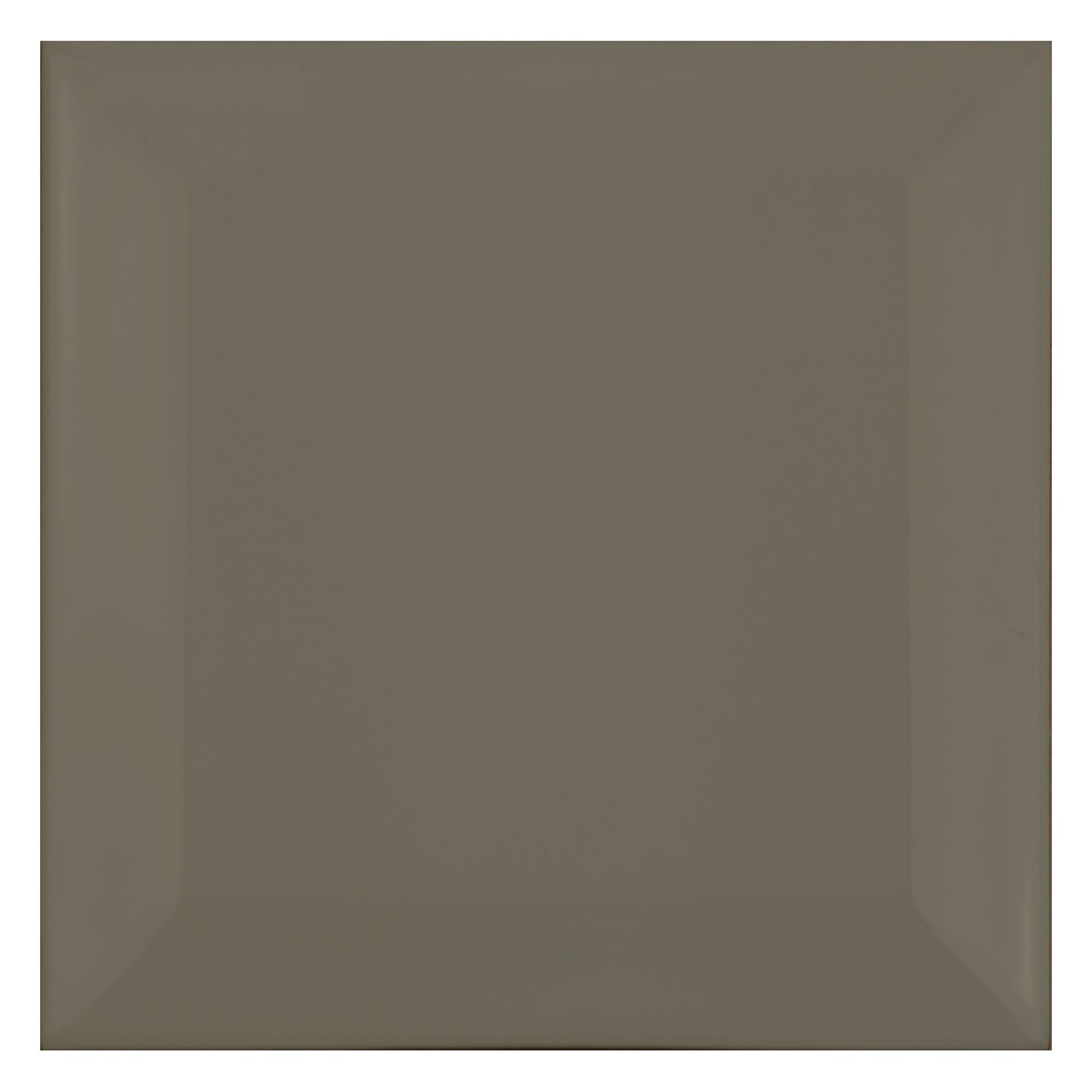 Metro tile Grey Mat 10x10 cm Facet Catarina Dark Grey