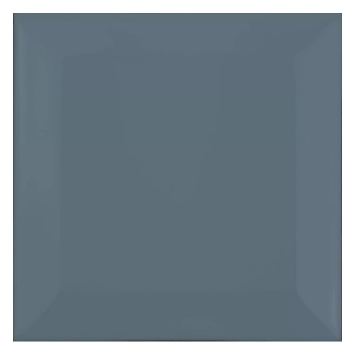 Metro tile Blue Mat 10x10 cm Facet Catarina Blue Mist