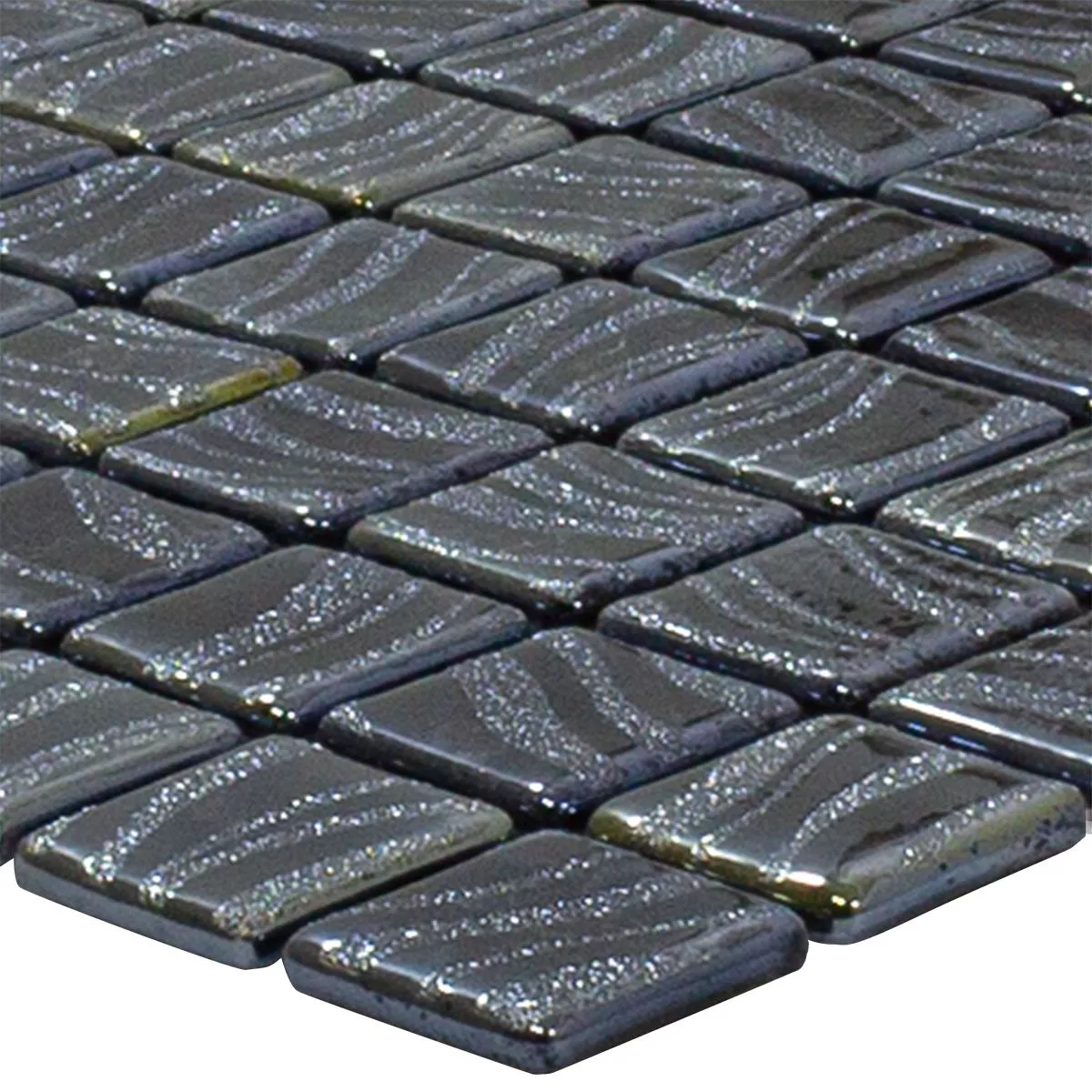 Glass Swimming Pool Mosaic Marisburg Black Glitter Glass Swimming Pool Mosaic Marisburg Black Glitter