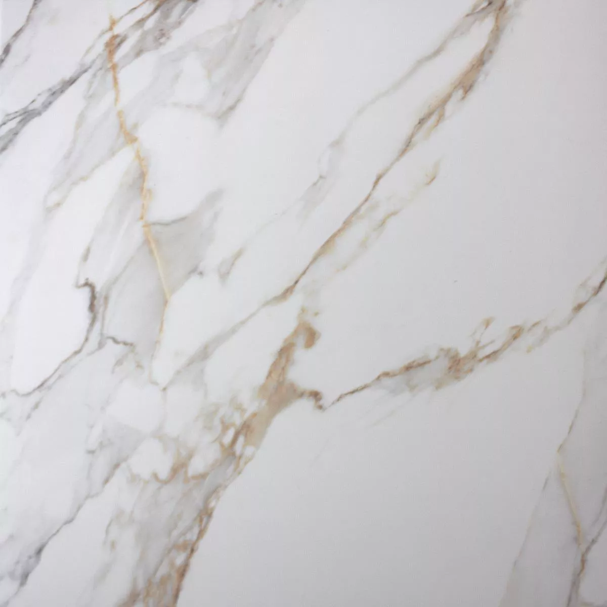 Floor Tiles Utah Marble Optic Gold White