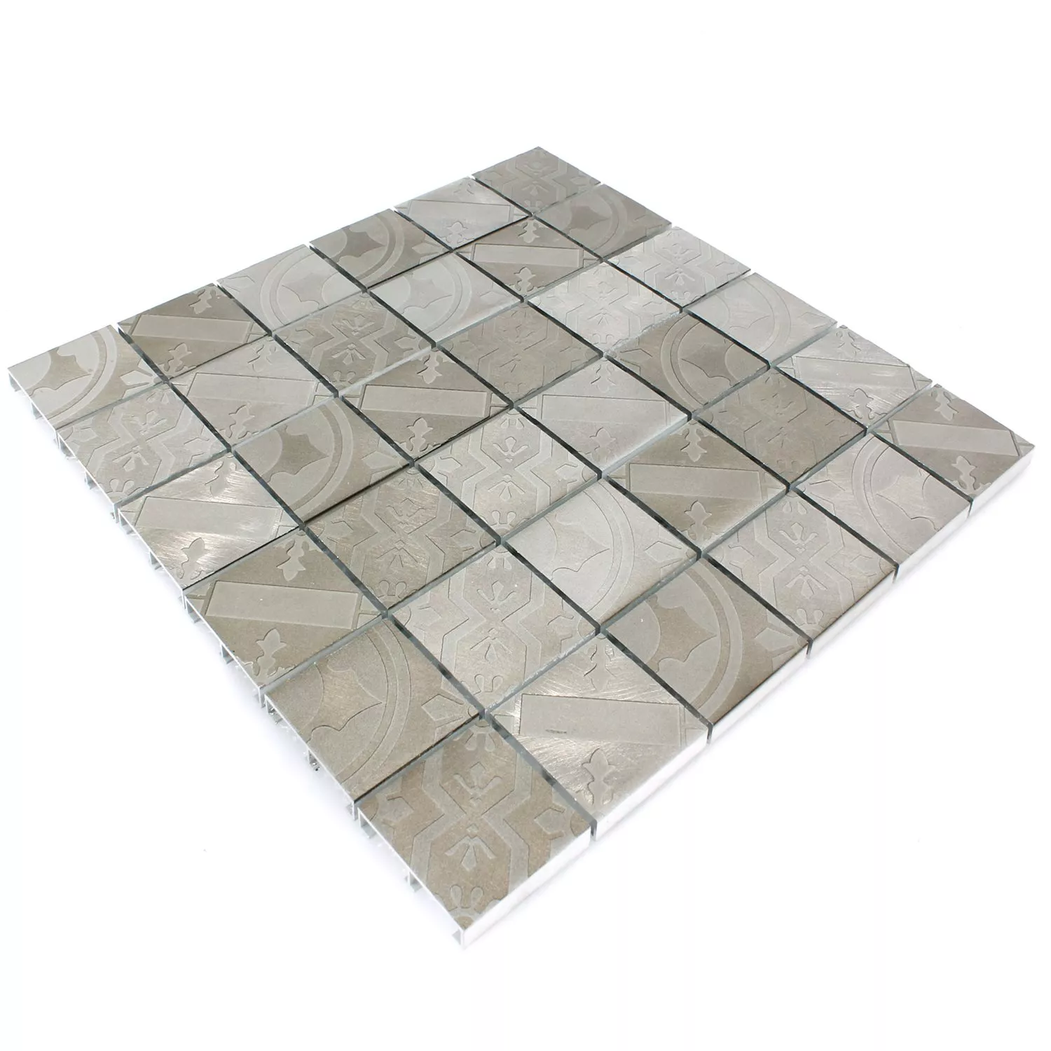 Mosaic Tiles Aluminium Callao Brown