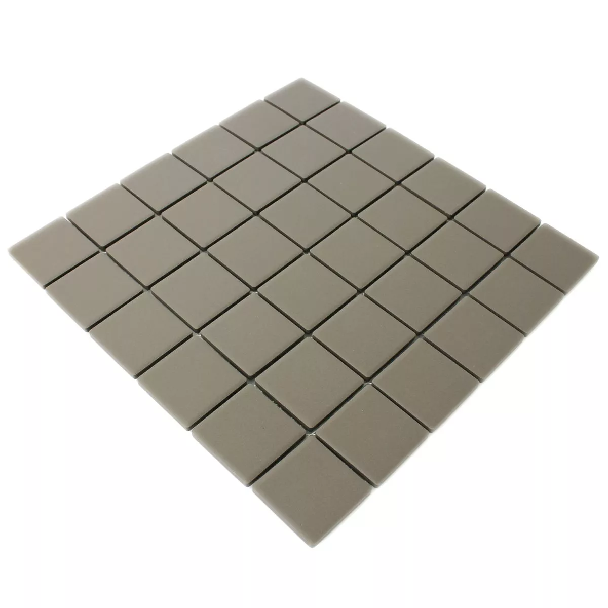Mosaic Tiles Ceramic Grey Uni Non Slip Unglazed
