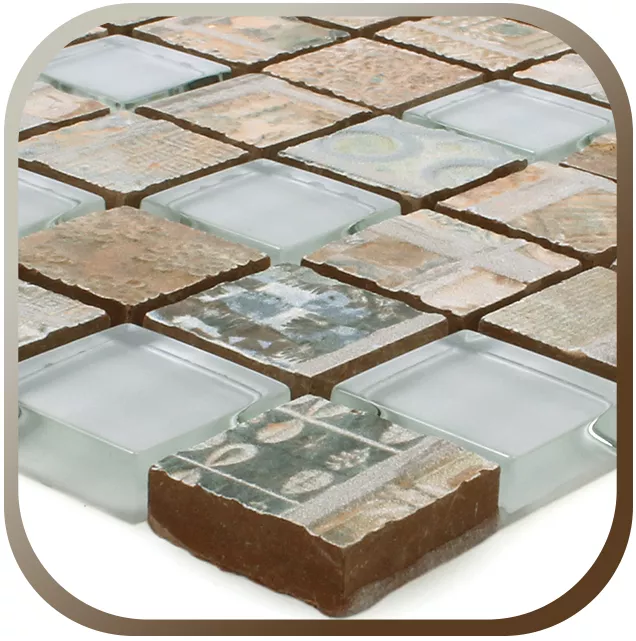 Glass Porcelain Stoneware Mosaic Glass Porcelain Stoneware Mosaic