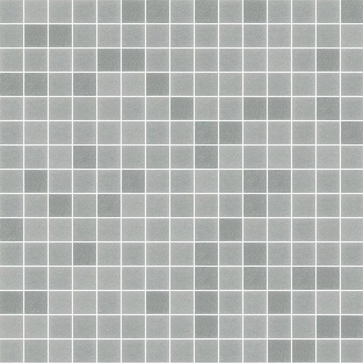 Glass Mosaic Tile Trend-Vi Vitreo 152 Grey 20x20mm