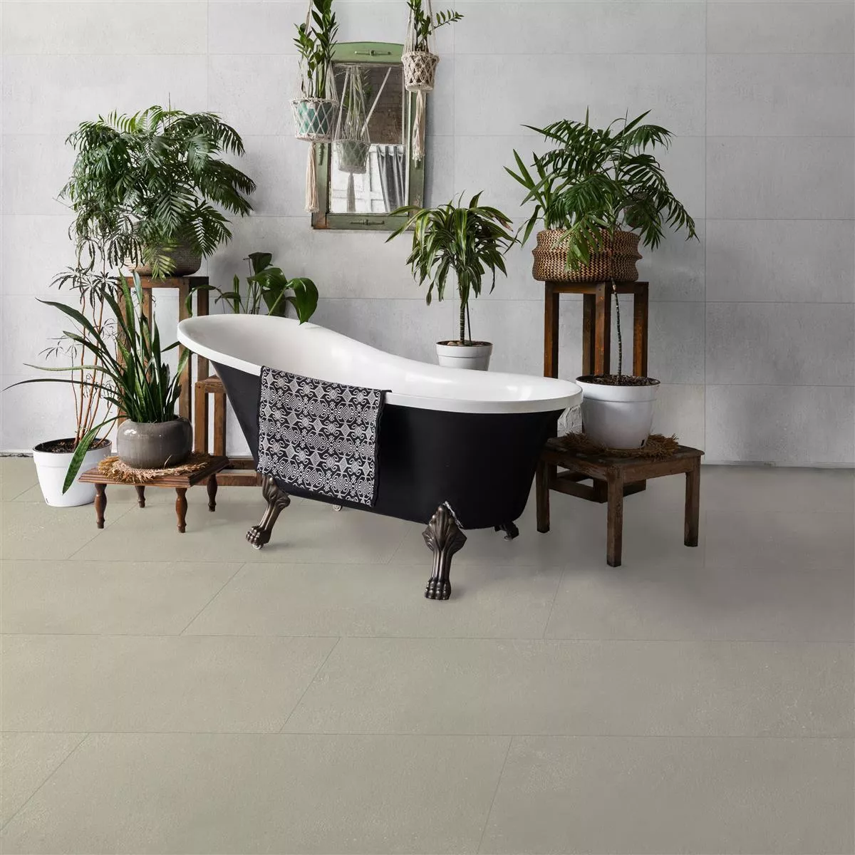 Sample Floor Tiles Malibu Beton Optic Taupe 60x120cm