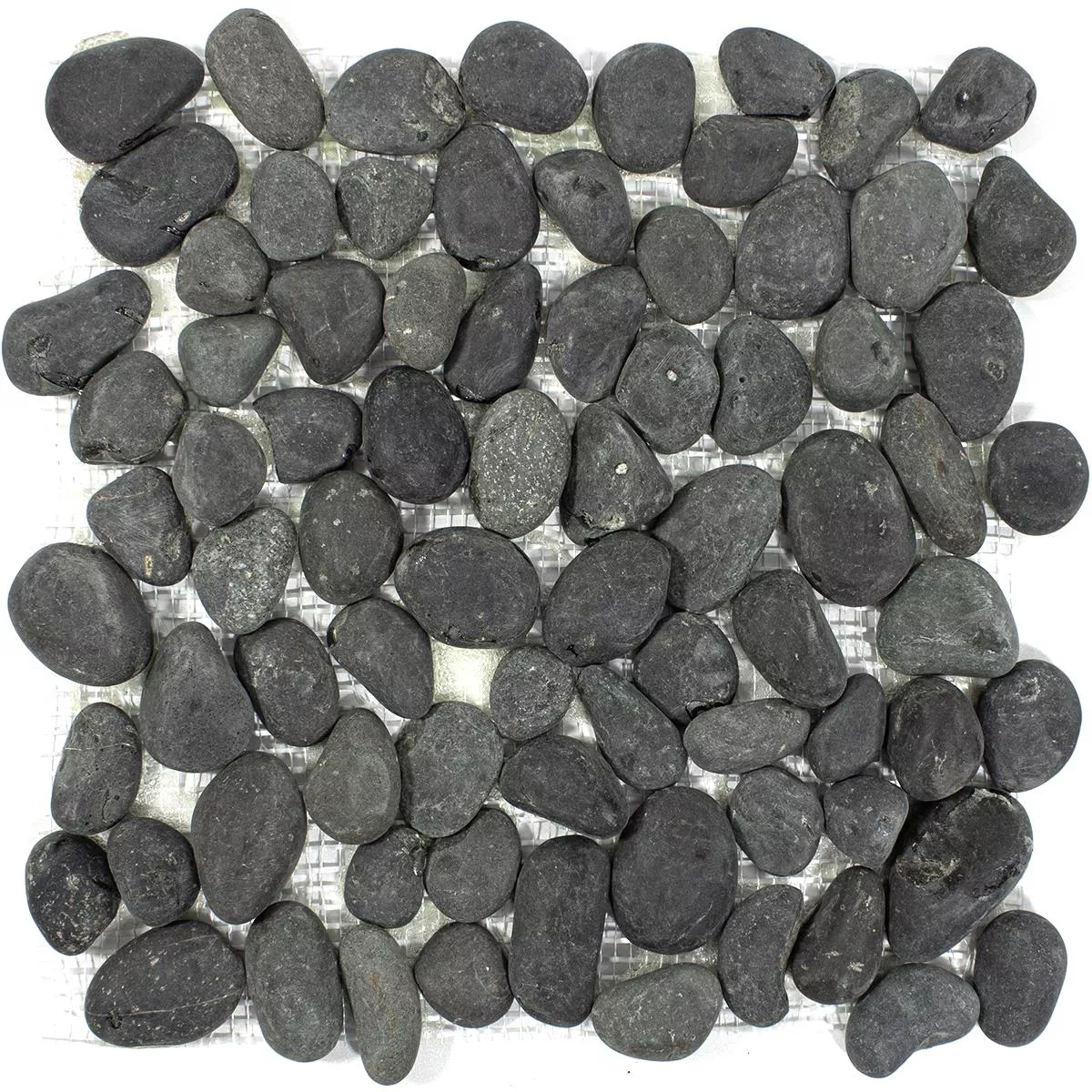 Mosaic Tiles Pebble Dark Grey Mix Mosaic Tiles Pebble Dark Grey Mix