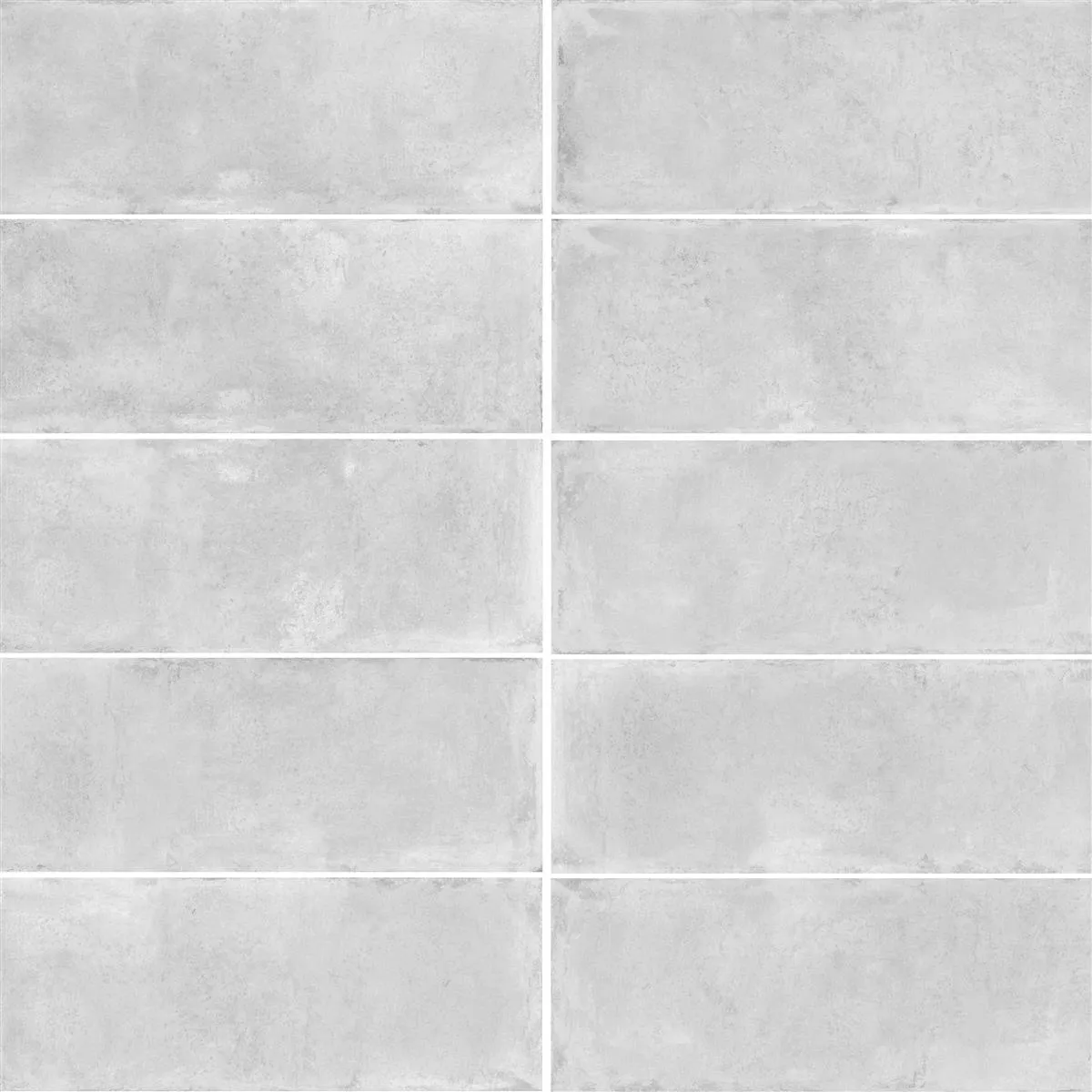 Sample Wall Tiles Catarina Beton Optic Mat 15x40cm White