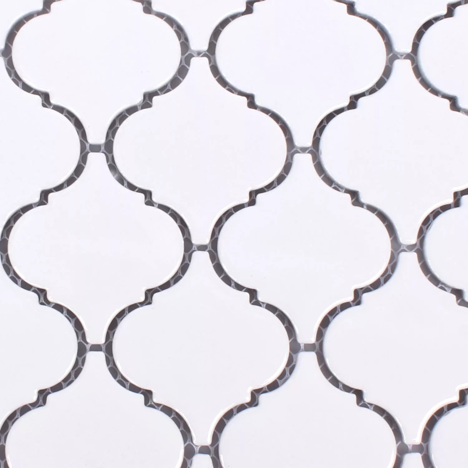 Mosaic Tiles Ceramic Florentiner White Mat