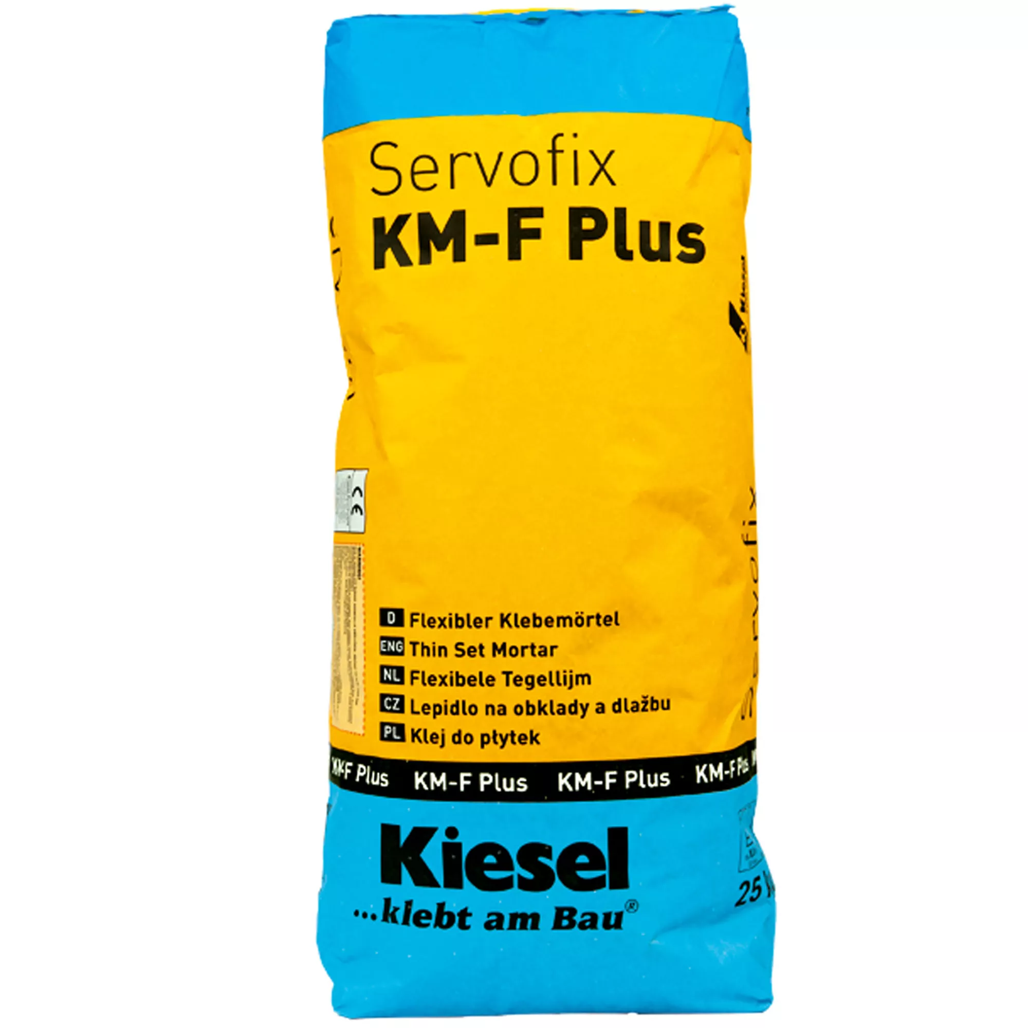 Kiesel tile adhesive Servofix KM-F Plus - flexible adhesive mortar fine stoneware, ceramic tiles (25KG) Kiesel tile adhesive Servofix KM-F Plus - flexible adhesive mortar fine stoneware, ceramic tiles (25KG)