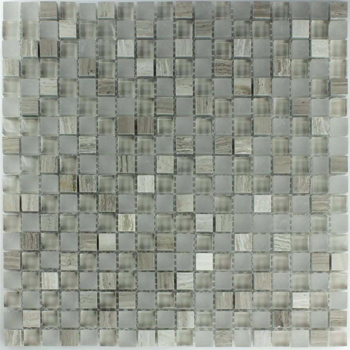 Mosaic Tiles Glass Marble Burlywood 15x15x8mm