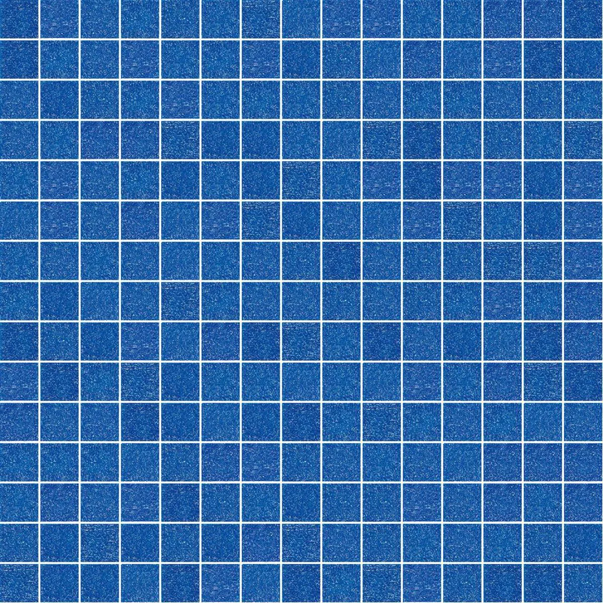 Glasmosaik Fliese Trend-Vi Vitreo 130 Marineblau 20x20mm