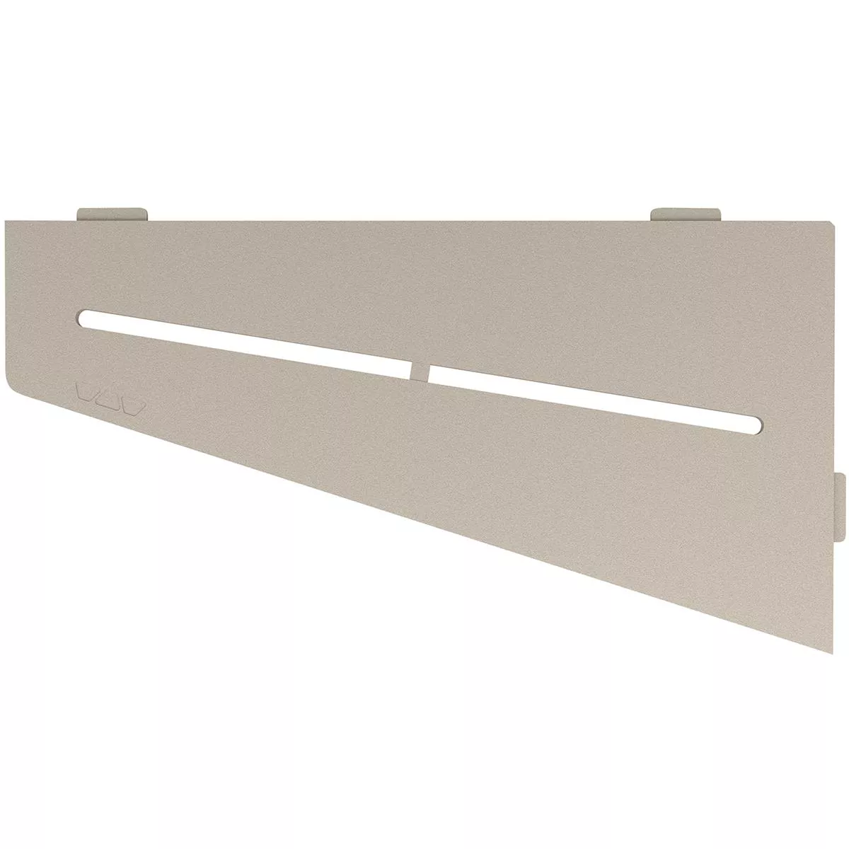 Wall shelf shower shelf Schlüter 4eck 15,4x29,5cm Pure Cream