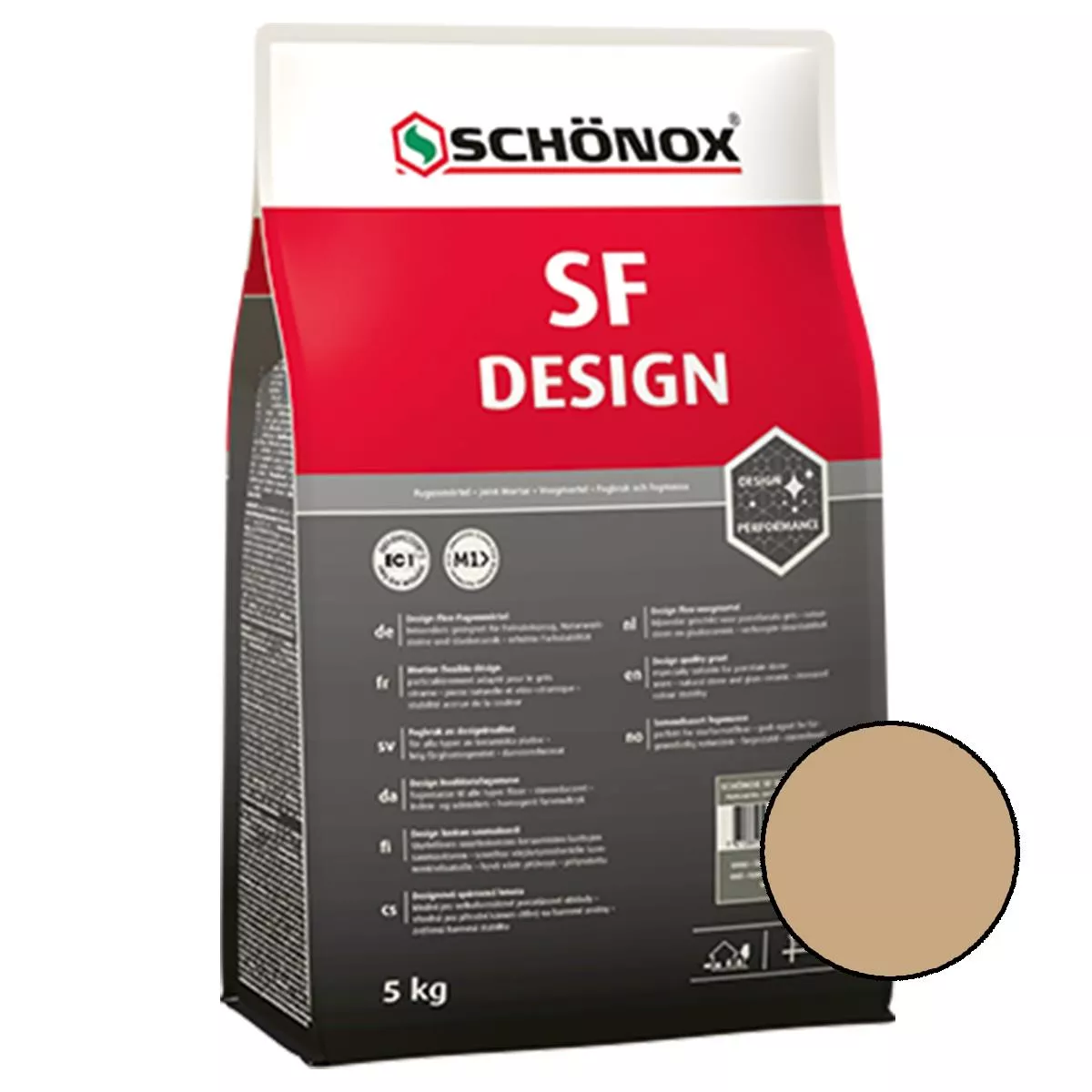 Joint mortar Schönox SF Design Caramel 5 Kg