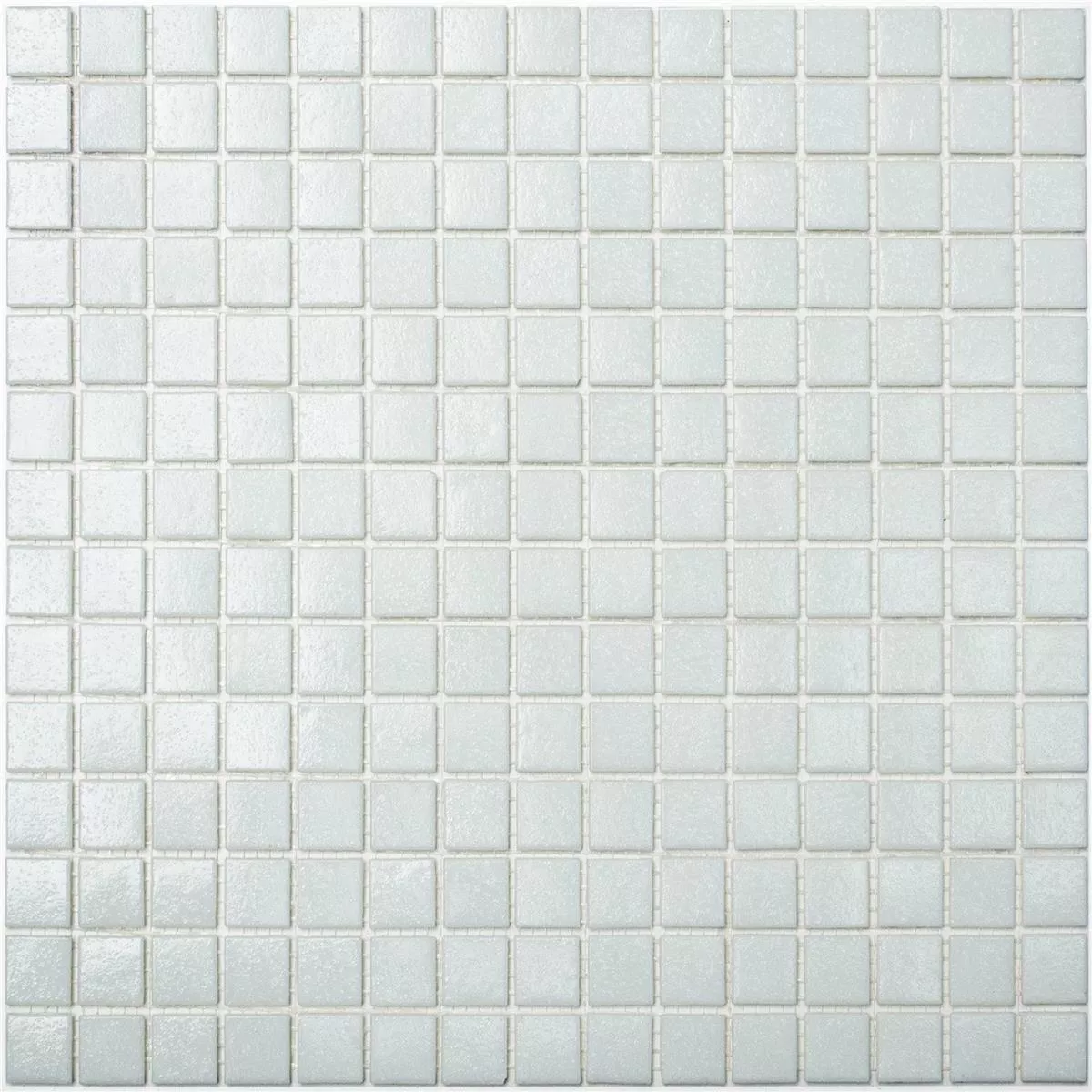Sample Glass Mosaic Tiles White Uni