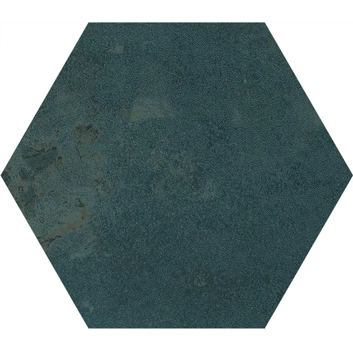 Sample Porcelain Stoneware Swimming Pool Tiles Palencia Green Hexagon