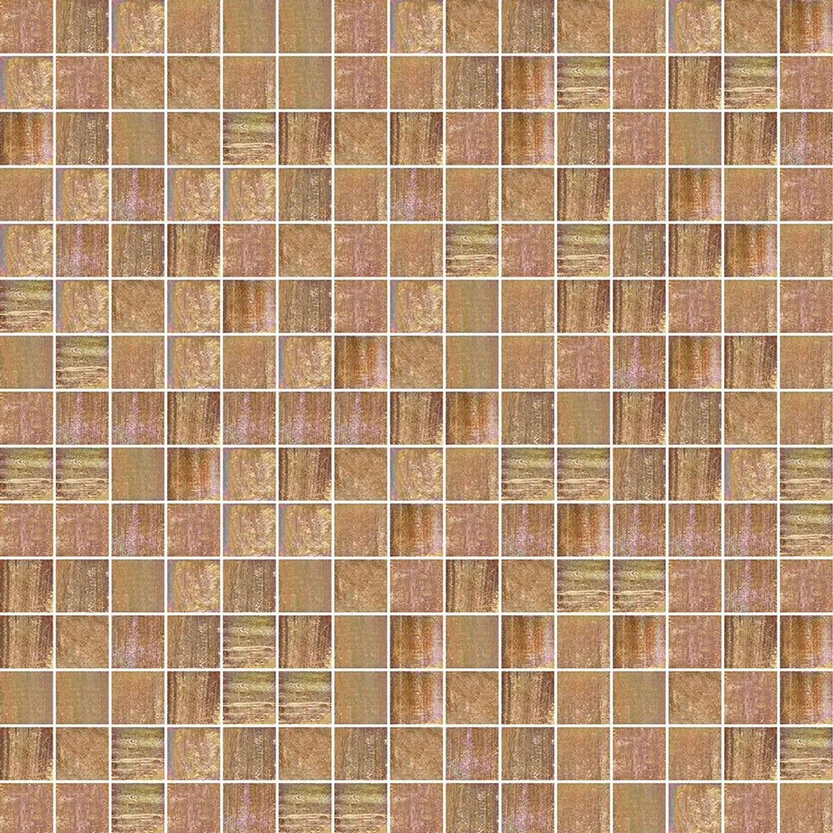 Glass Mosaic Tiles Trend-Vi 822 Shining 20x20 mm