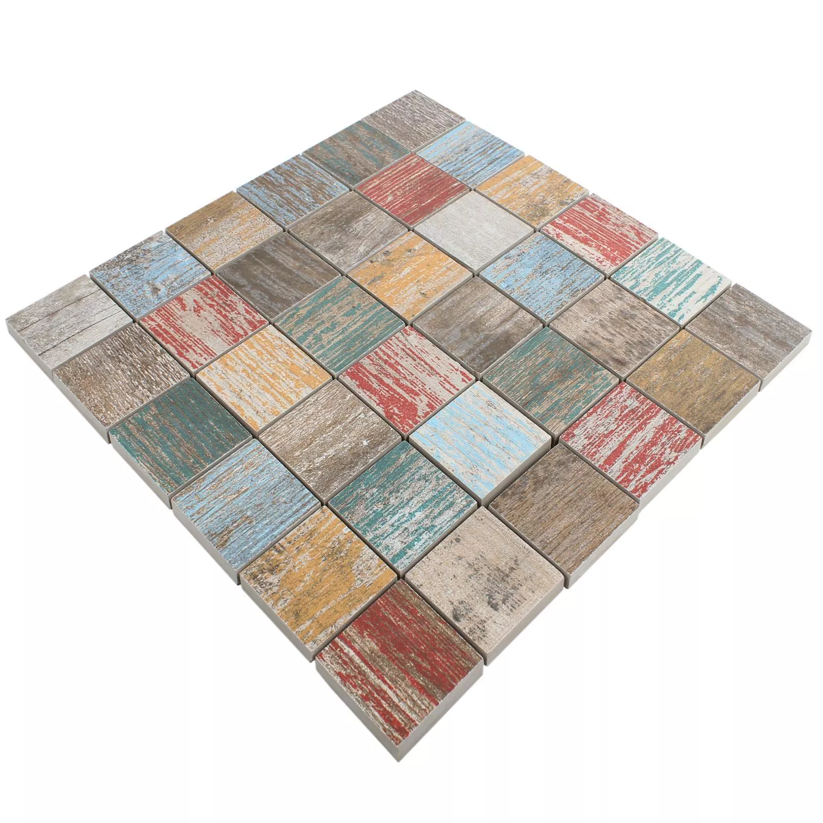 Ceramic Mosaic Tiles Concerto Colored Square R10/B