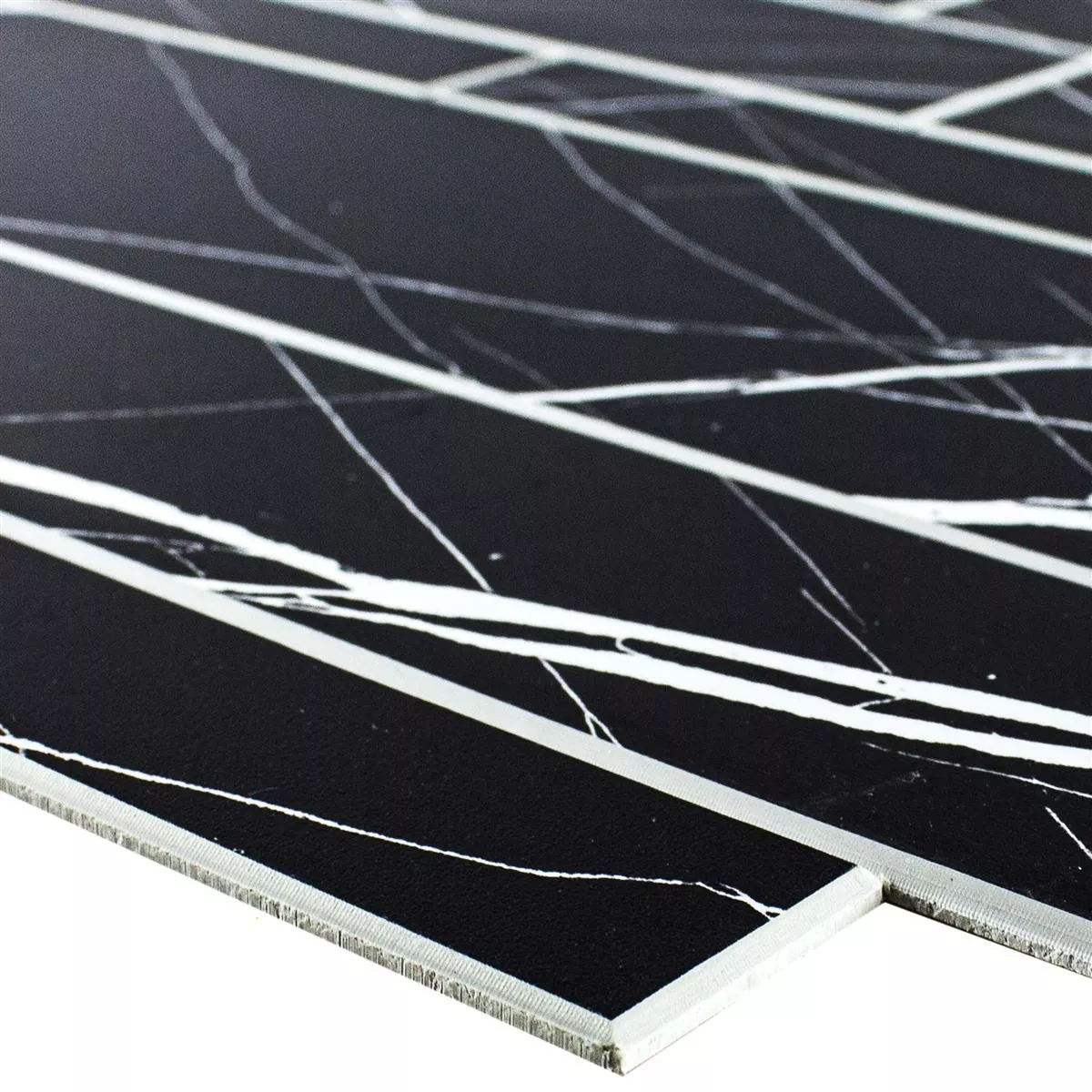 Mosaic Tiles Altus Self Adhesive Stone Optic Black Mosaic Tiles Altus Self Adhesive Stone Optic Black