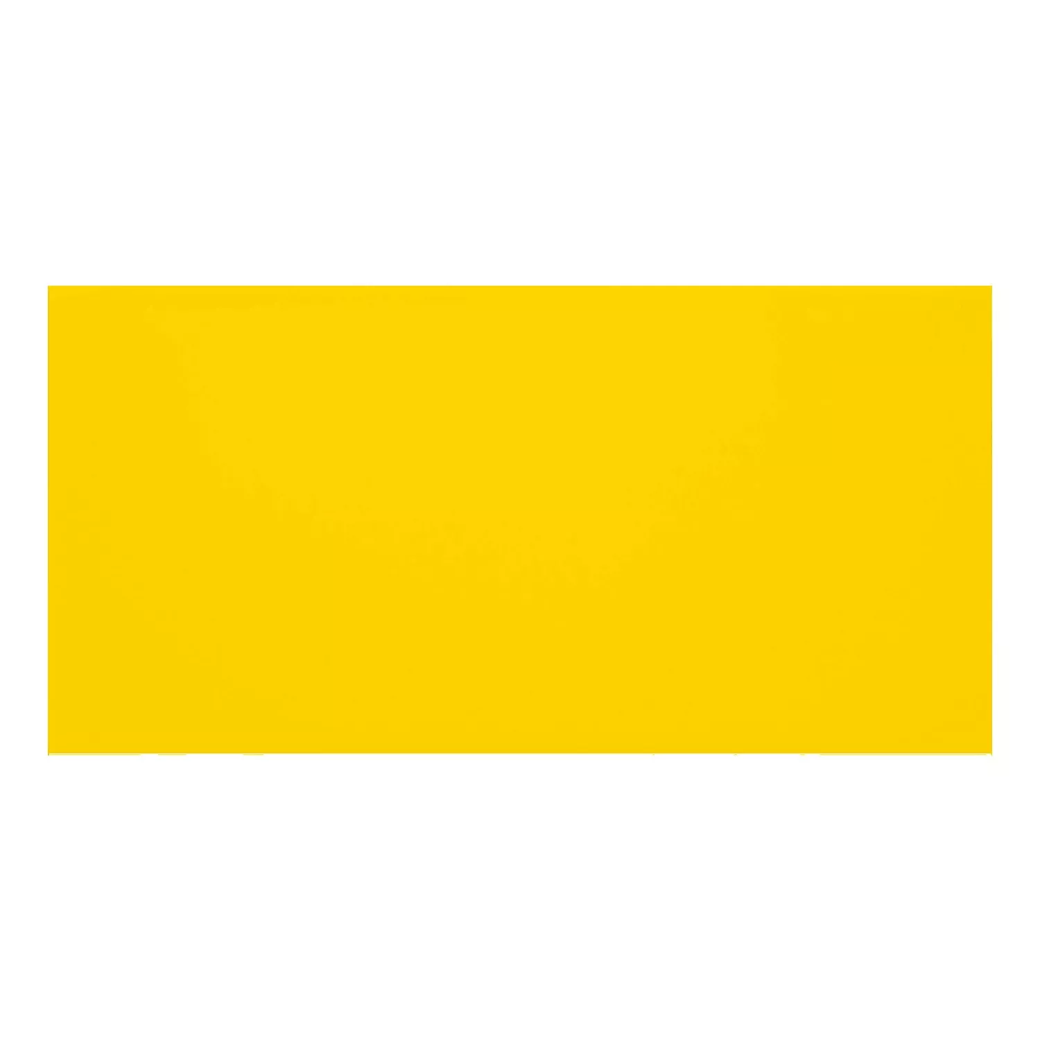 Metro tile Yellow Mat 10x20 cm Without Facet Avebury Sol