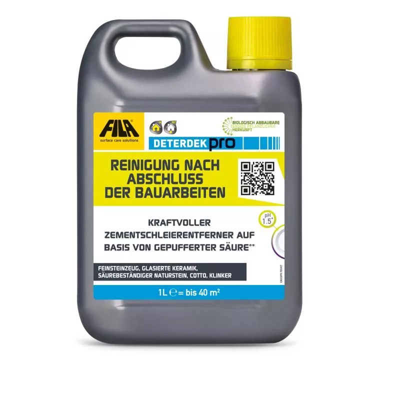 FILA Deterdek Pro Saures Reinigunskonzentrat 1 Liter