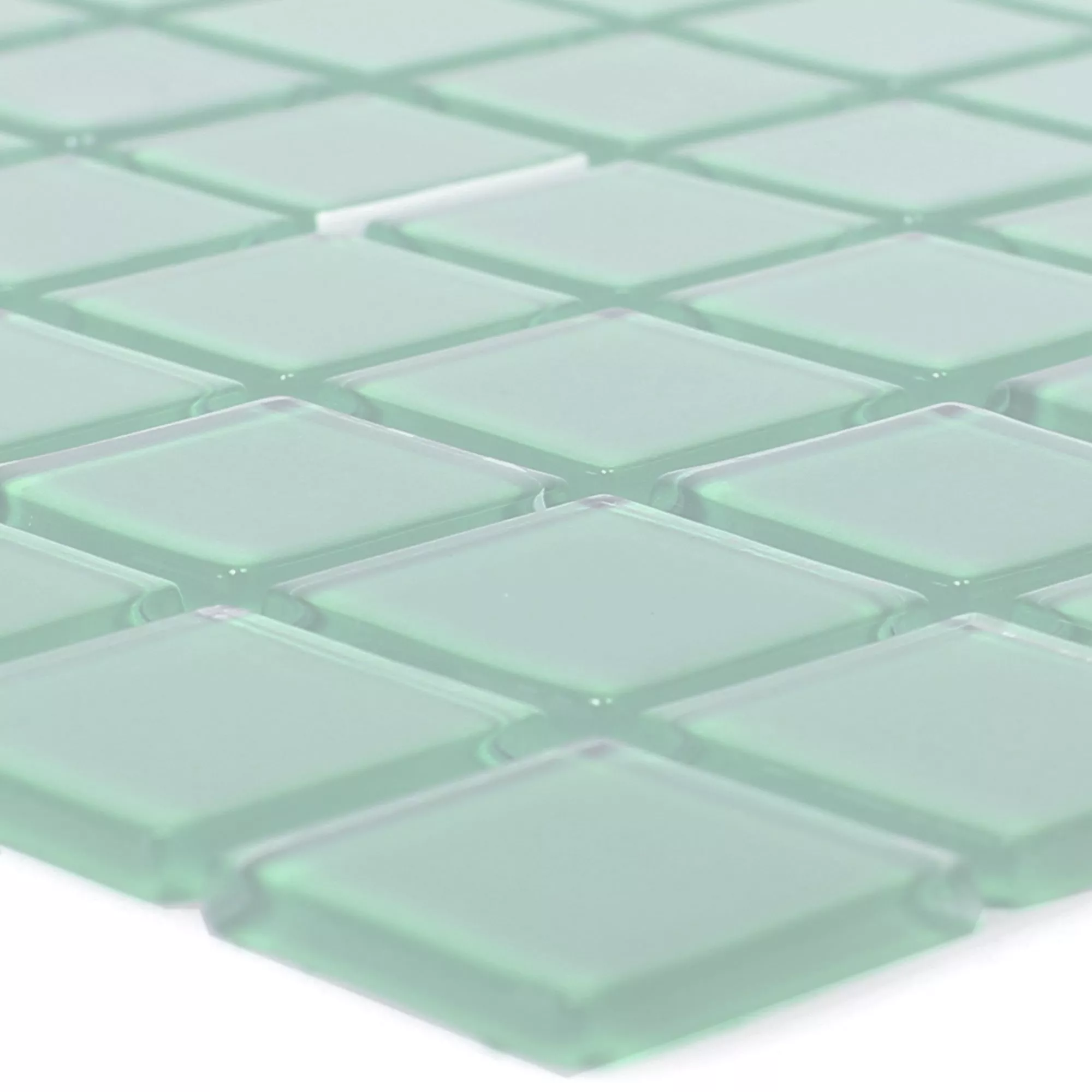 Glass Mosaic Tiles Florida Light Green