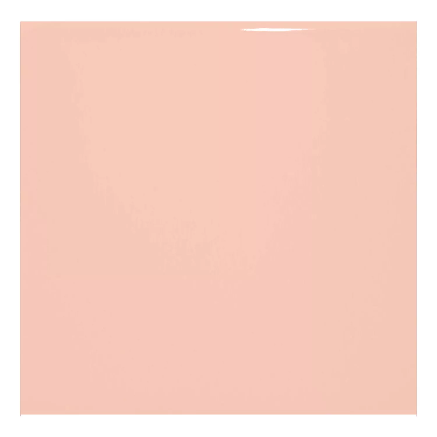 Metro tile Orange Glossy 10x10 cm Without Facet Freyburg Salmon