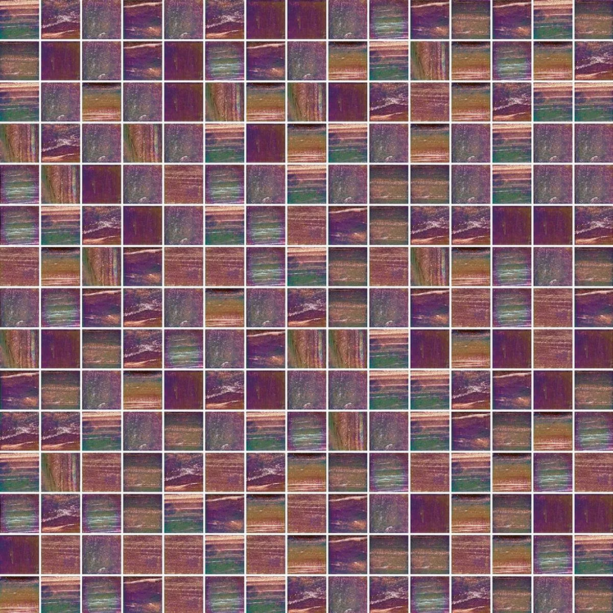 Glass Mosaic Tiles Trend-Vi 823 Shining 20x20 mm
