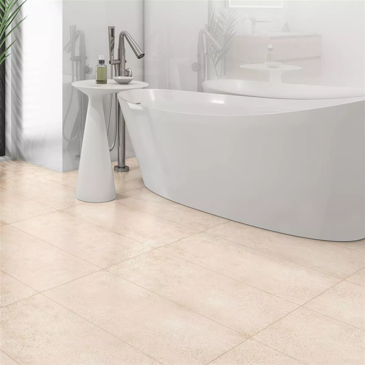 Sample Floor Tiles Stone Optic Riad Mat R9 Beige 30x60cm 