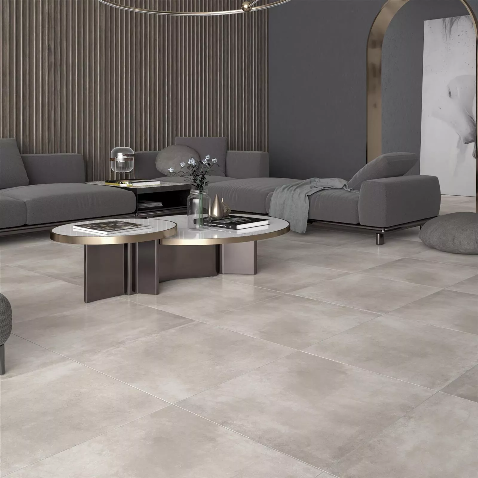 Sample Floor Tiles Kolossal Rectified R10/B Sand 100x100x0,7cm