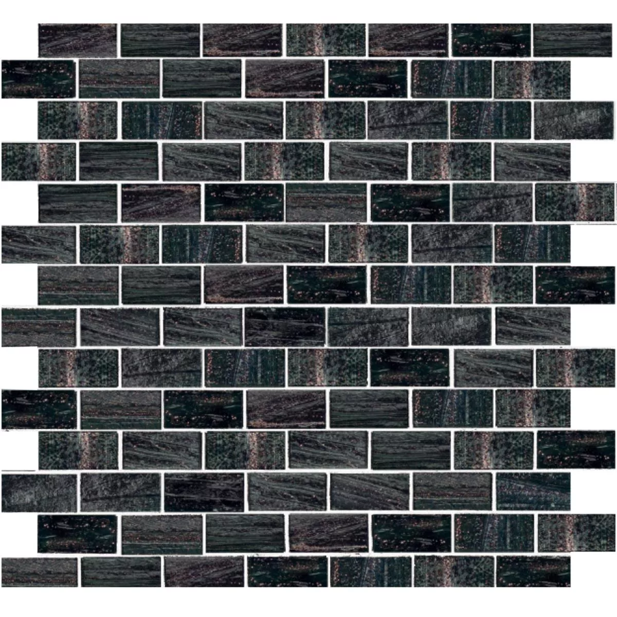 Glass Mosaic Tiles Trend-Vi Rectangular 260 Glass Mosaic Tiles Trend-Vi Rectangular 260