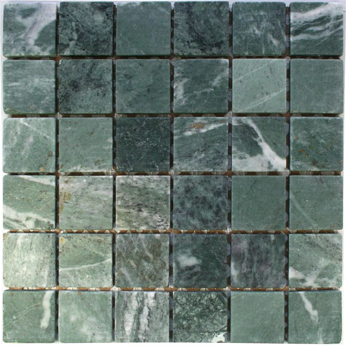 Sample Mosaic Tiles Marble 48x48x8mm Verde