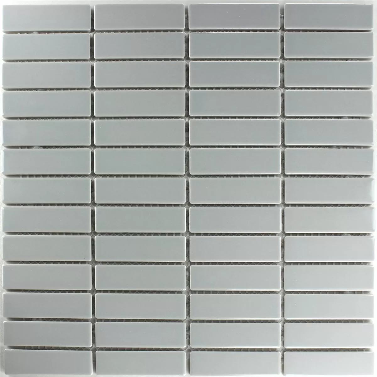 Mosaic Tiles Ceramic Grey Sticks