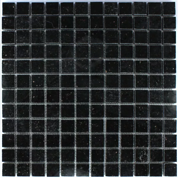 Mosaic Tiles Granit 23x23x8mm Galaxy Black