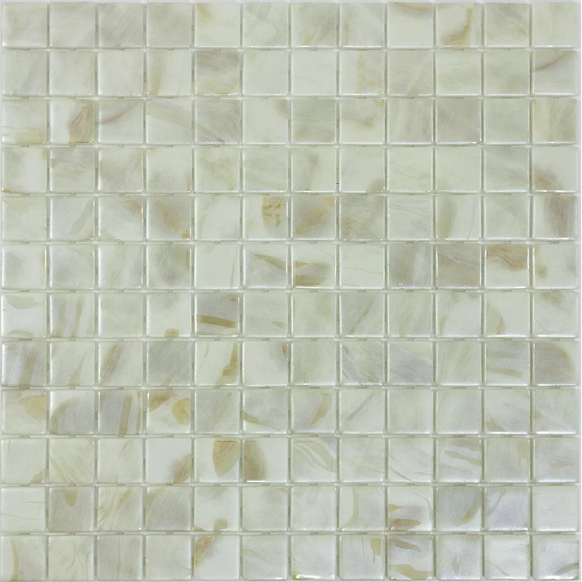 Glass Swimming Pool Mosaic Alassio Beige 25