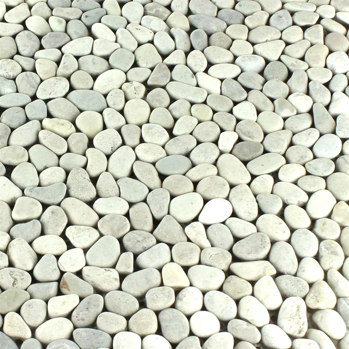 River Pebbles Micro Mosaic Beige