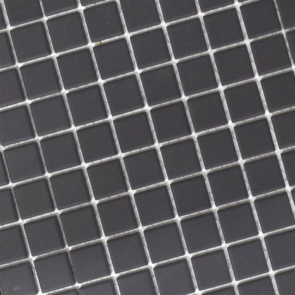 Ceramic Mosaic Miranda Non-Slip Black Unglazed Q25