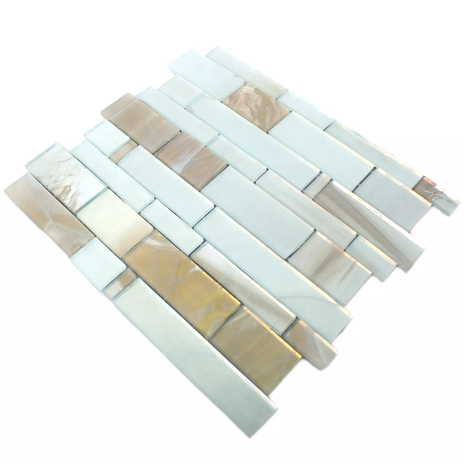 Mosaic Tiles Trend-Vi Glass Metropolis Opal