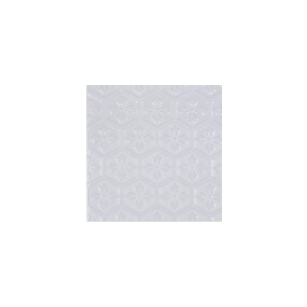 Sample Mosaic Tiles Ceramic Istria White