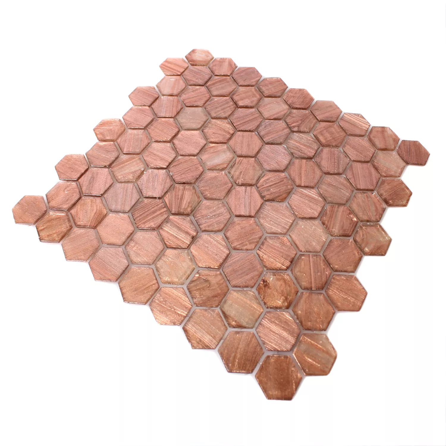 Mosaic Tiles Trend-Vi Glass Hexagonal 222