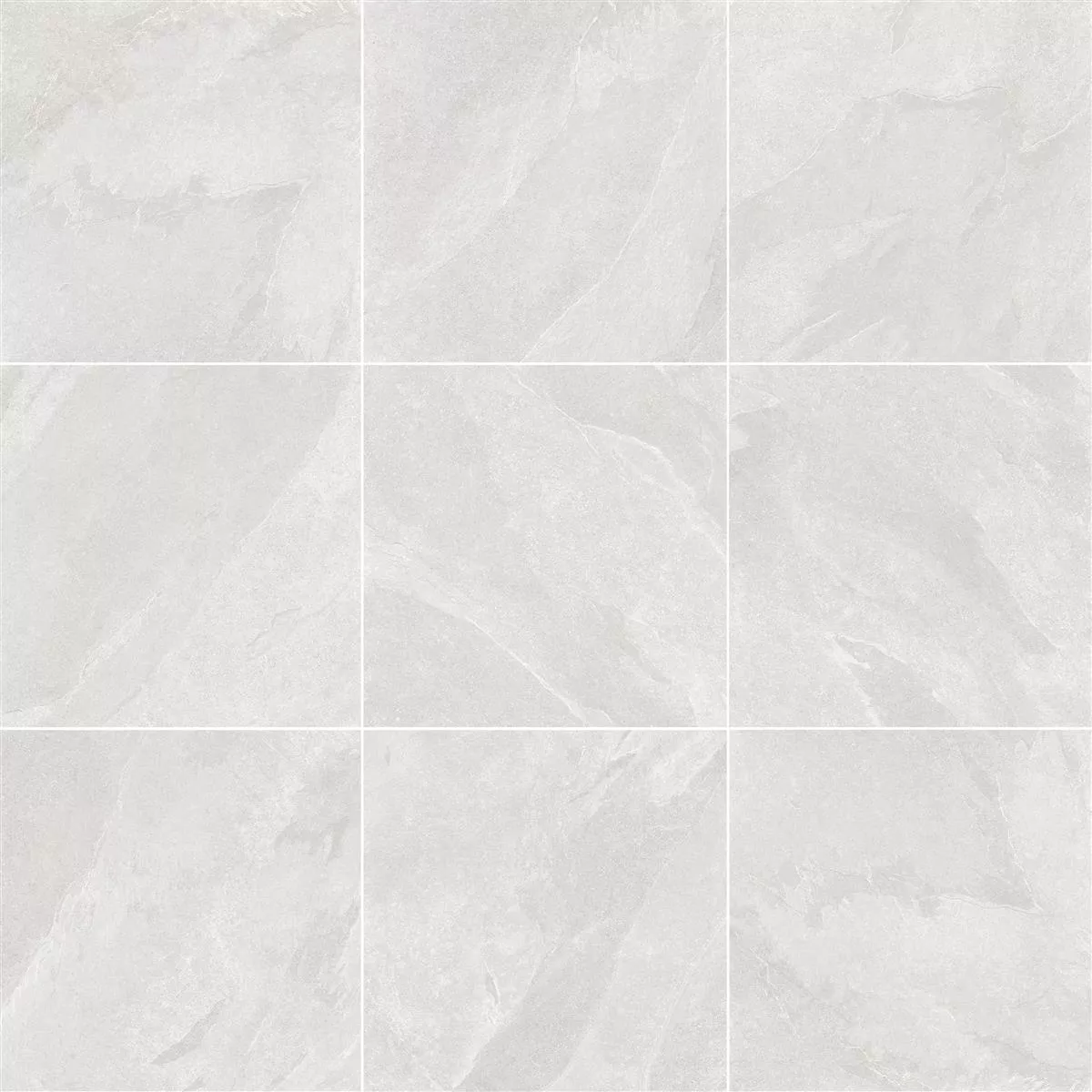 Sample Floor Tiles Memphis Stone Optic R10/B Light Grey 60x60cm