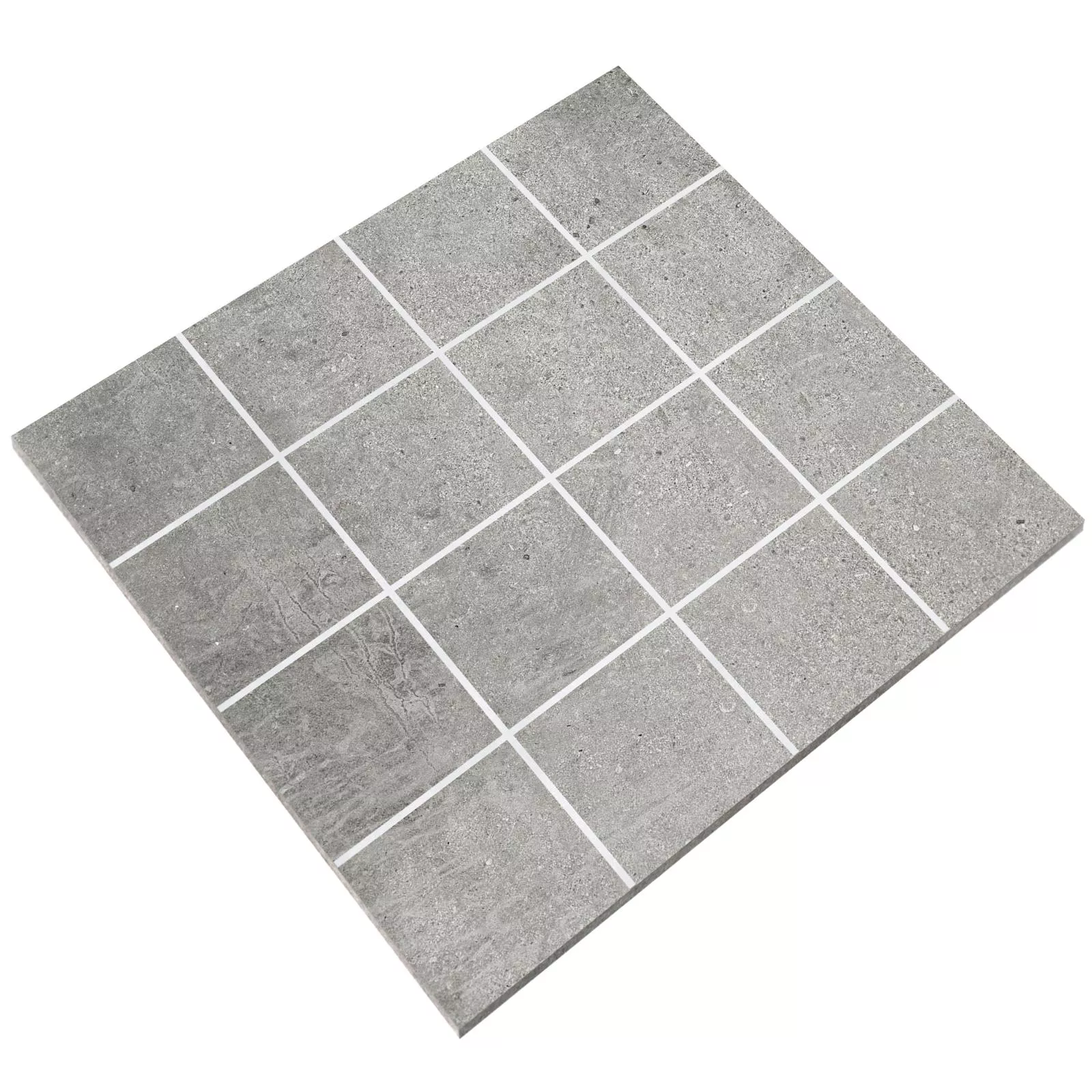 Mosaic Tile Freeland Stone Optic R10/B Grey Square
