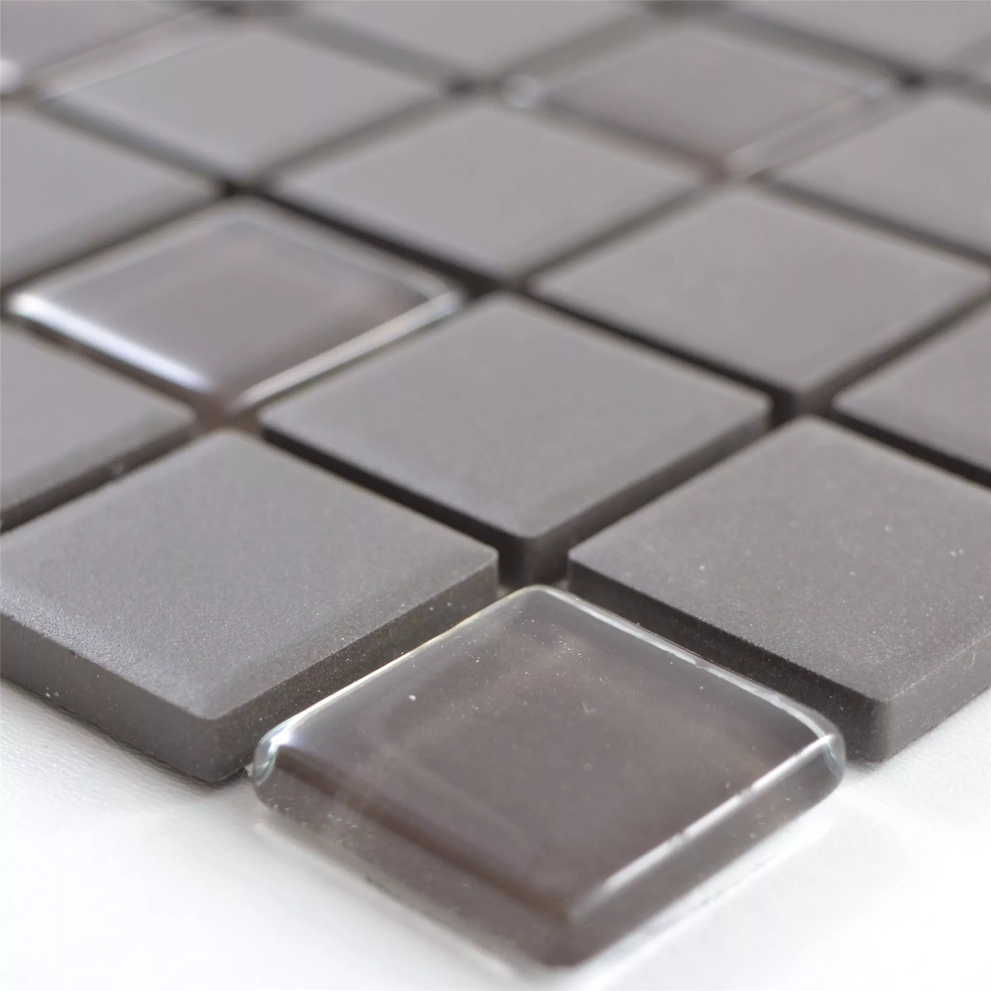 Mosaic Tiles Unglazed Garden Brown Square Mosaic Tiles Unglazed Garden Brown Square